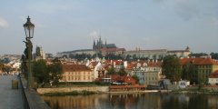 Prague Castle and Lesser Town from Charles Bridge