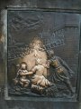 Detail from statue on Charles Bridge