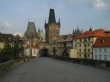 Lesser Town end of Charles Bridge